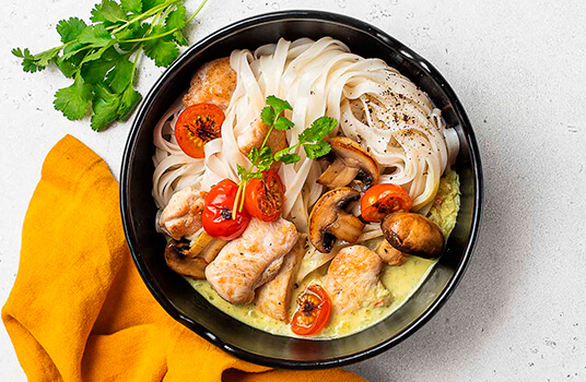 Том кха с курицей